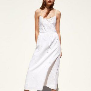 Zara Openwork Embroidery Dress